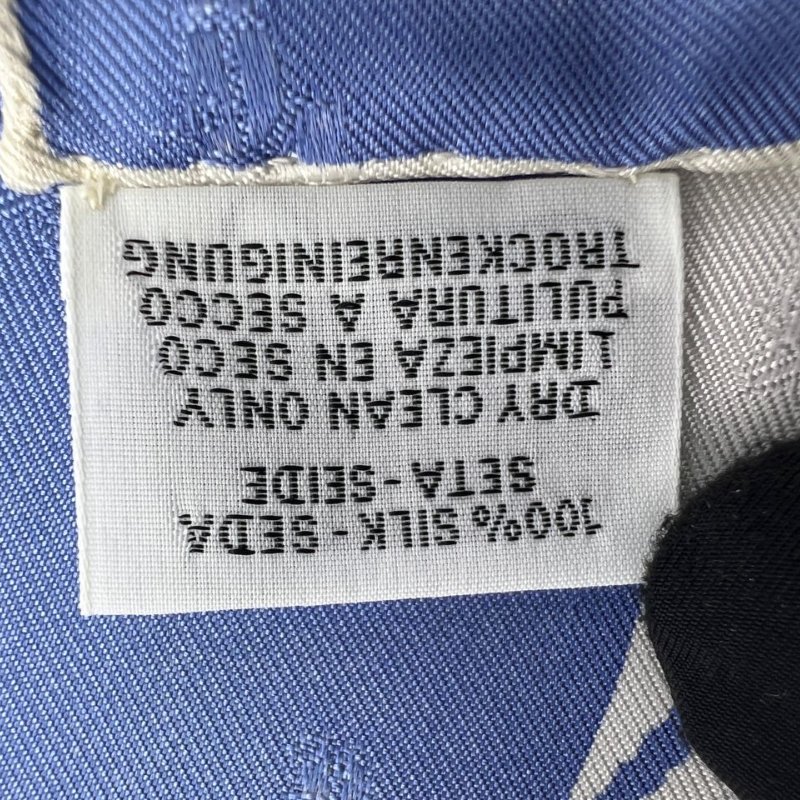 Hermès Carré 90 真絲提花絲巾-6