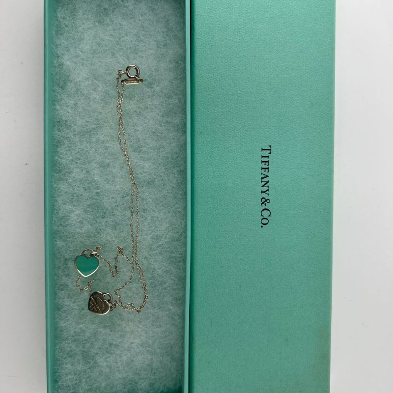 Tiffany & Co. Return to Tiffany 雙心琺瑯項鍊-0