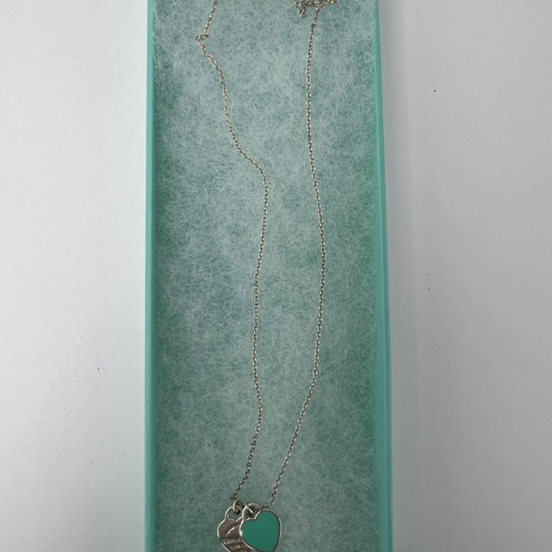 Tiffany & Co. Return to Tiffany 雙心琺瑯項鍊-1