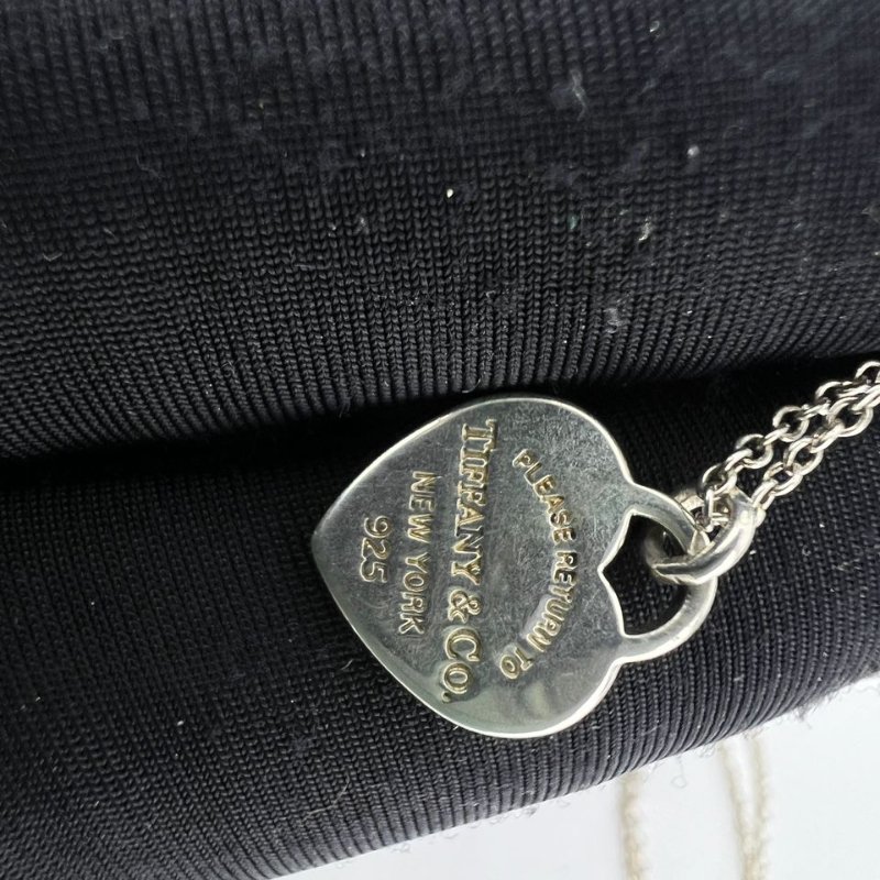 Tiffany & Co. Return to Tiffany 雙心琺瑯項鍊-3
