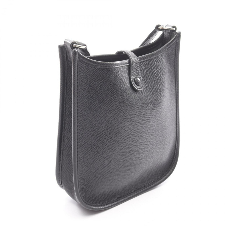 愛馬仕 Evelyne TPM 單背包/手提包，皮革，Epsom 小牛皮，黑色，女士款。-1