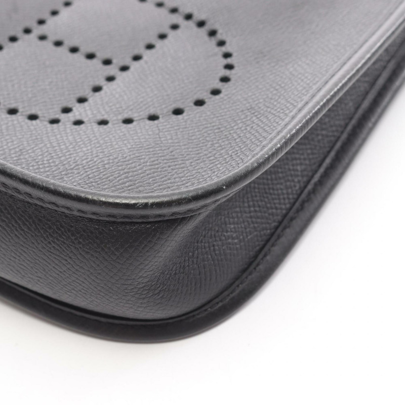 愛馬仕 Evelyne TPM 單背包/手提包，皮革，Epsom 小牛皮，黑色，女士款。-6