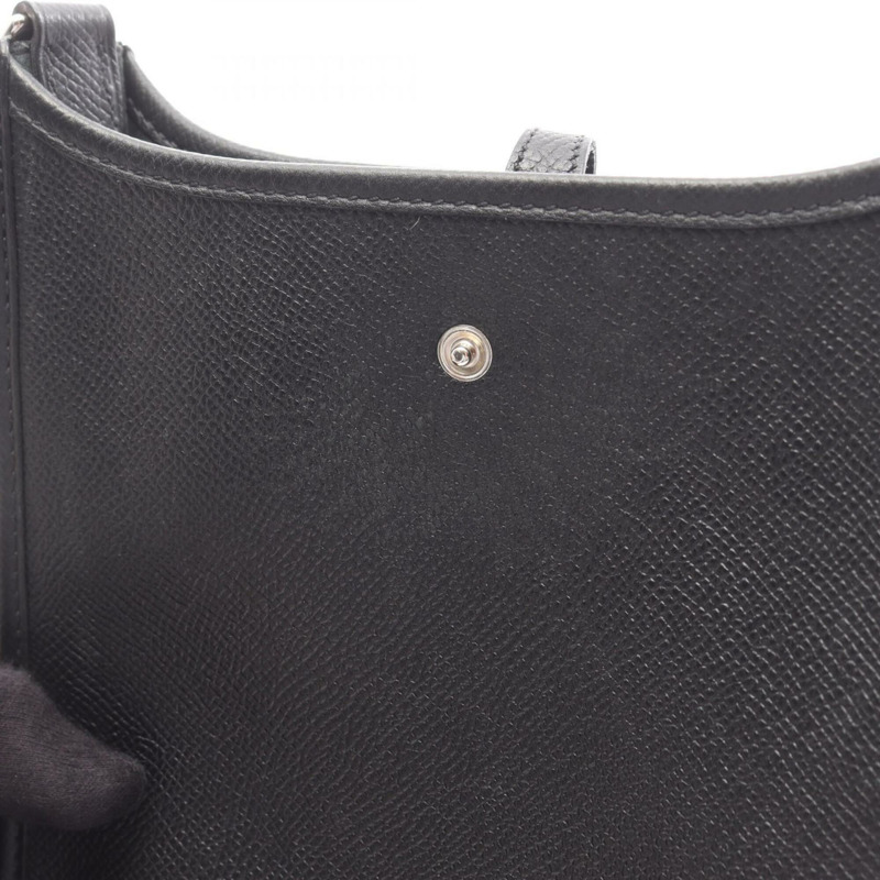 愛馬仕 Evelyne TPM 單背包/手提包，皮革，Epsom 小牛皮，黑色，女士款。-10
