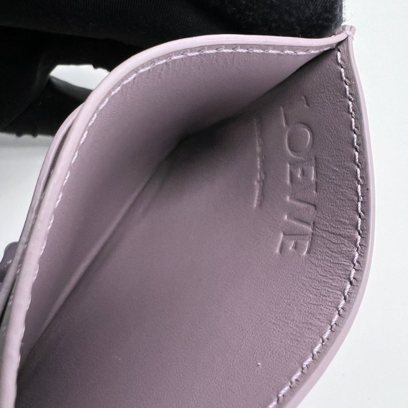 LOEWE 立體 Anagram 壓紋卡包-3