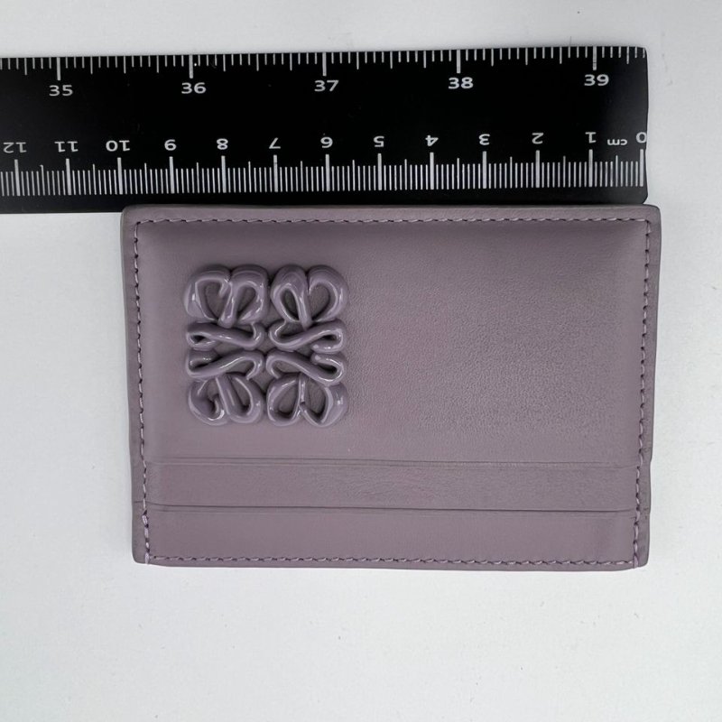 LOEWE 立體 Anagram 壓紋卡包-7