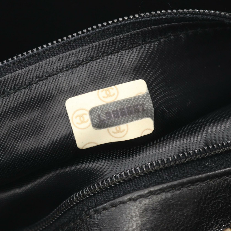 香奈兒 COCO 標誌菱形縫線流蘇鏈條斜背單肩包 羊皮-4