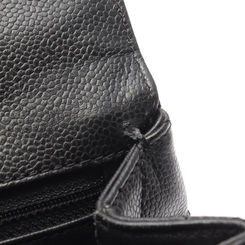 香奈兒 (CHANEL) Matelasse 手提包 A12397，黑色小牛皮，二手，女士，金色五金-14