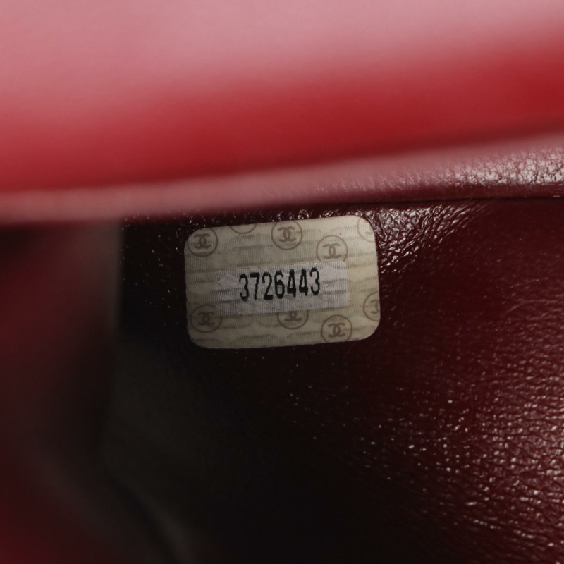 香奈兒 (CHANEL) Matelasse W 翻蓋鏈條單肩包，羊皮材質，黑色，二手，女士款，金色五金-4