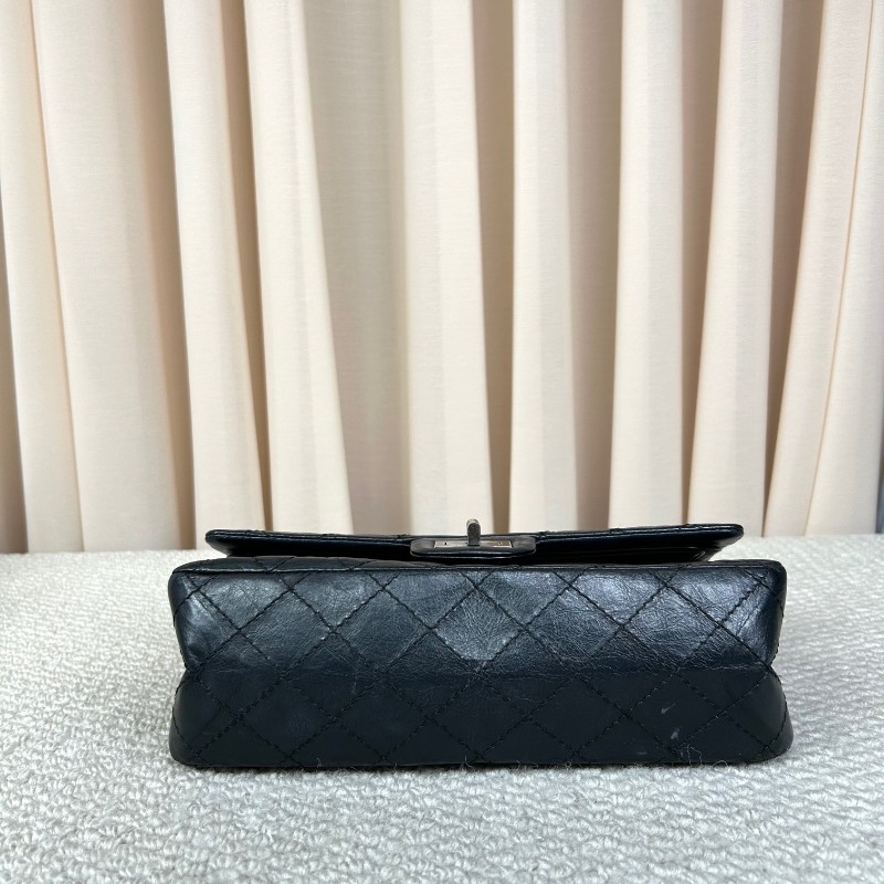 香奈兒CHANEL黑銀鏈條包 經典菱格紋 容量實用 日常百搭 可單肩可斜挎-4