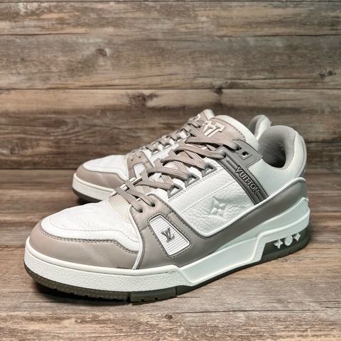 Louis Vuitton路易威登 trainer 灰白 灰色   41碼