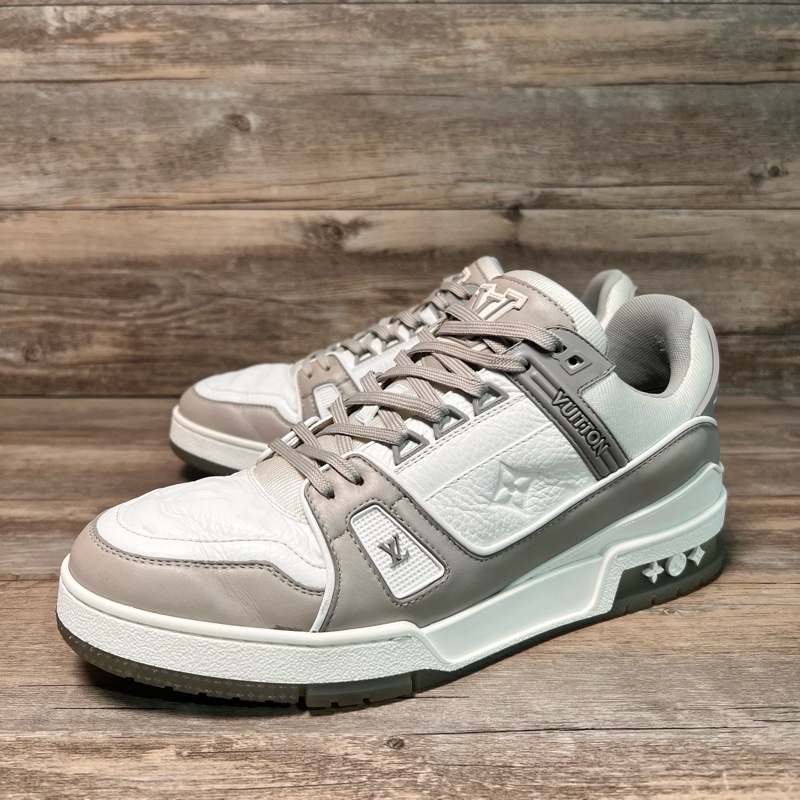 Louis Vuitton路易威登 trainer 灰白 灰色   41碼-0
