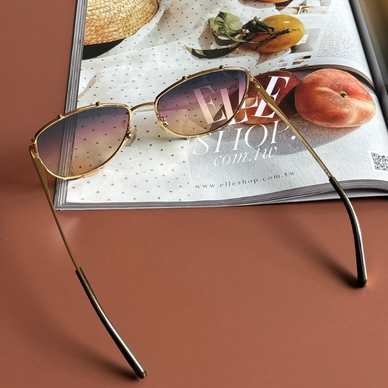 ::Louis Vuitton:: LV M0139 Z1140E 漸層鏡片金框邊墨鏡 太陽眼鏡 Cocktail Rainbow Gradation Sunglasses-3