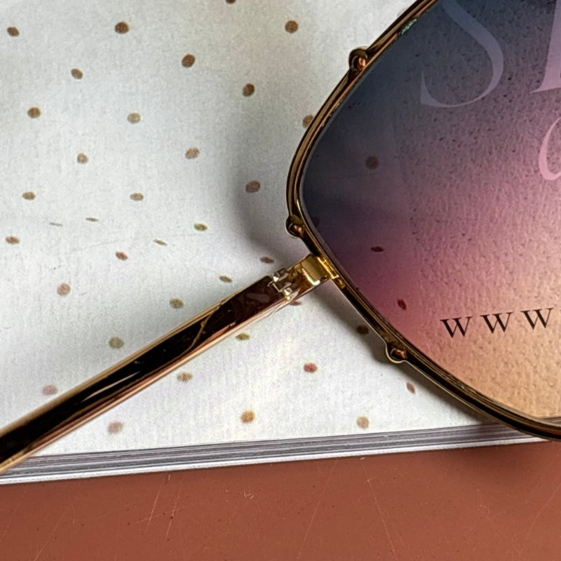 ::Louis Vuitton:: LV M0139 Z1140E 漸層鏡片金框邊墨鏡 太陽眼鏡 Cocktail Rainbow Gradation Sunglasses-13