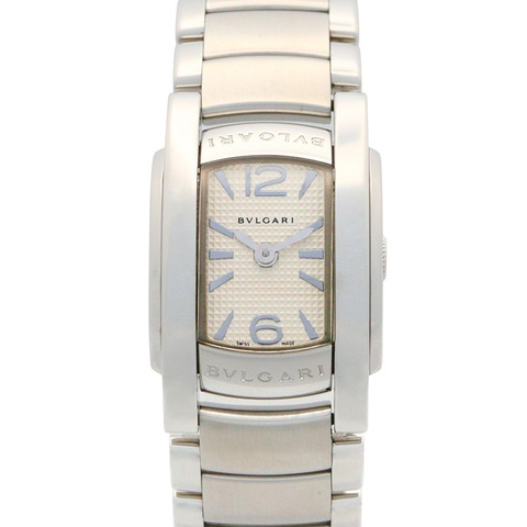 銀色錶盤 不鏽鋼 Assioma 石英腕錶【BVLGARI 寶格麗】 AA26S