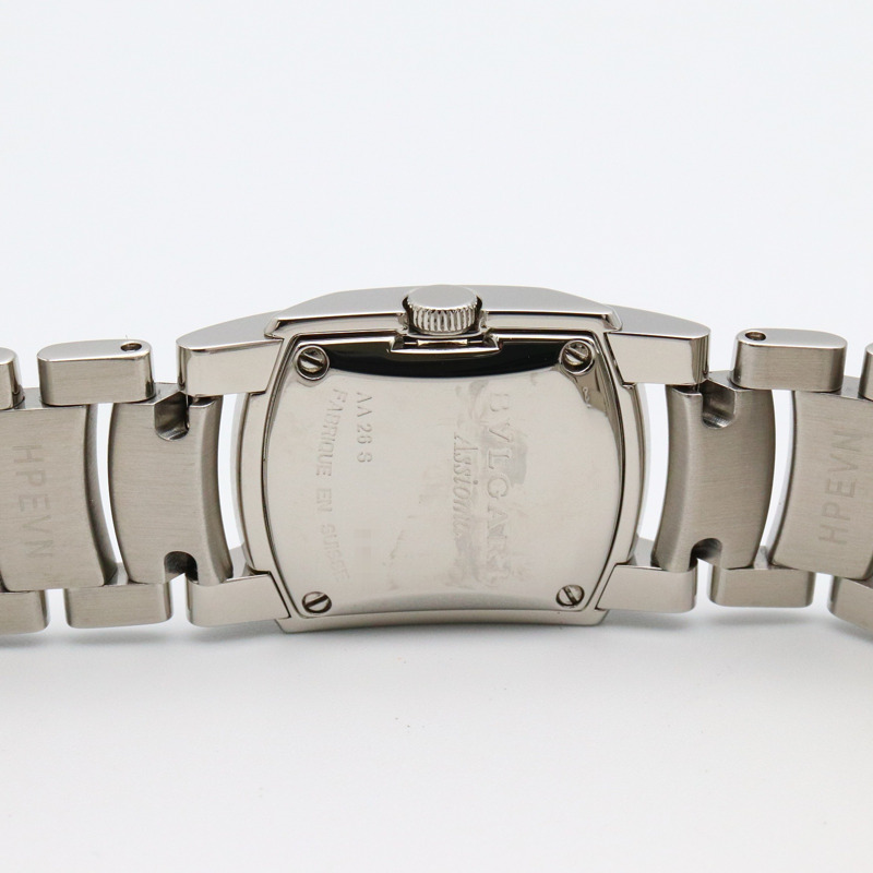 銀色錶盤 不鏽鋼 Assioma 石英腕錶【BVLGARI 寶格麗】 AA26S-4