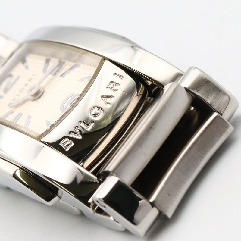 銀色錶盤 不鏽鋼 Assioma 石英腕錶【BVLGARI 寶格麗】 AA26S-8