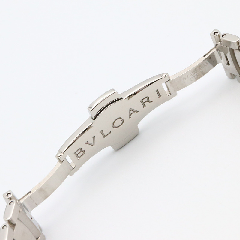 銀色錶盤 不鏽鋼 Assioma 石英腕錶【BVLGARI 寶格麗】 AA26S-13