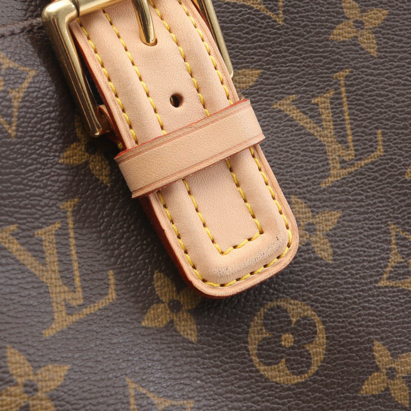 棕色 原花 帆布 Multiple Cite 肩背包【LOUIS VUITTON LV 路易威登】 M51162-10