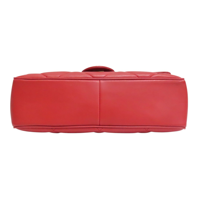 紅色 菱格紋 羊皮 Easy Carry Flap 两用包 金釦 (無卡)【CHANEL 香奈兒】-3