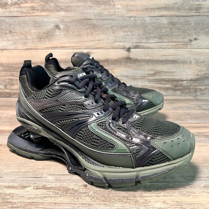 Balenciaga Xpander 彈簧鞋 黑綠色 棕綠色  42碼-1