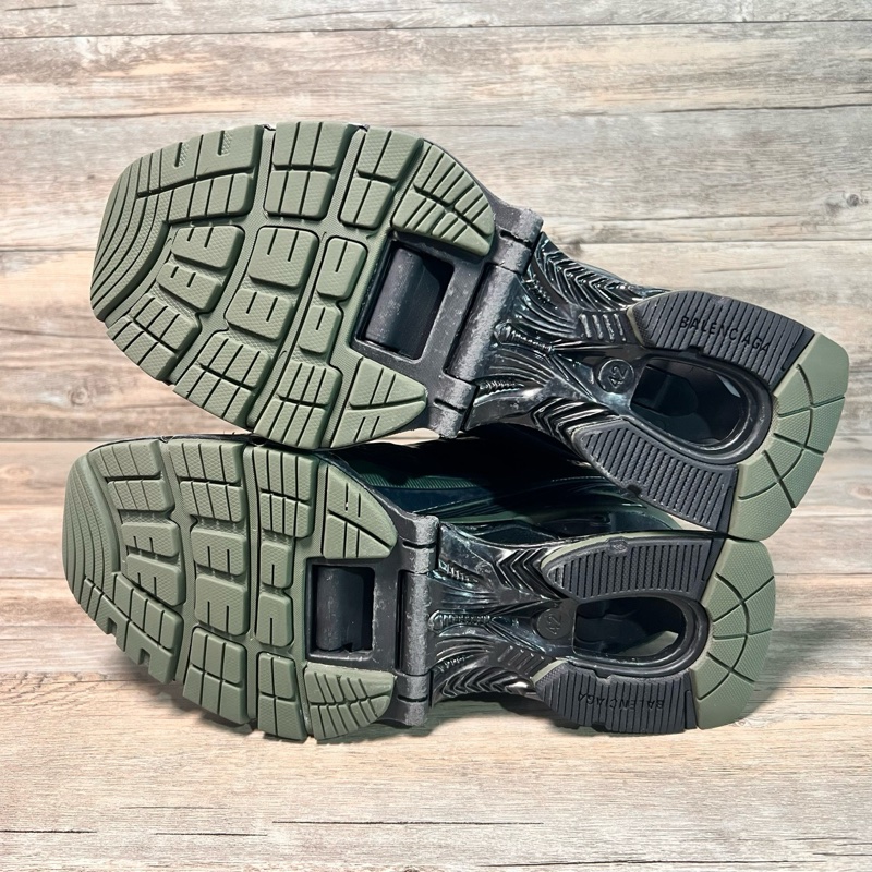 Balenciaga Xpander 彈簧鞋 黑綠色 棕綠色  42碼-5