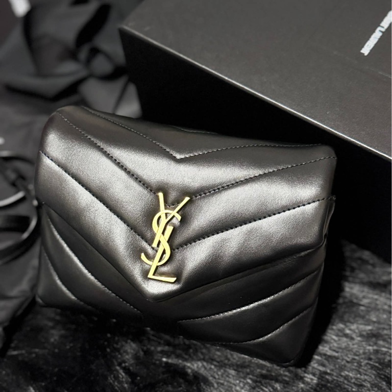 極新YSL Lou Lou黑金方胖子-1