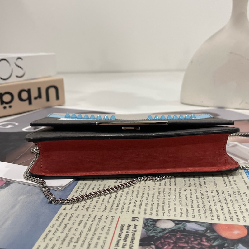 芬迪 Fendi 小惡魔鏈條包 底長19cm  🈚附件-5