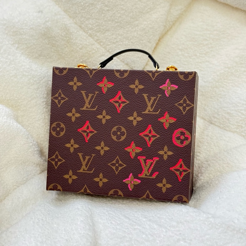 (情人節限定款💝）Lv愛心硬箱信封子母手提單肩斜背包 專櫃二十幾萬-1