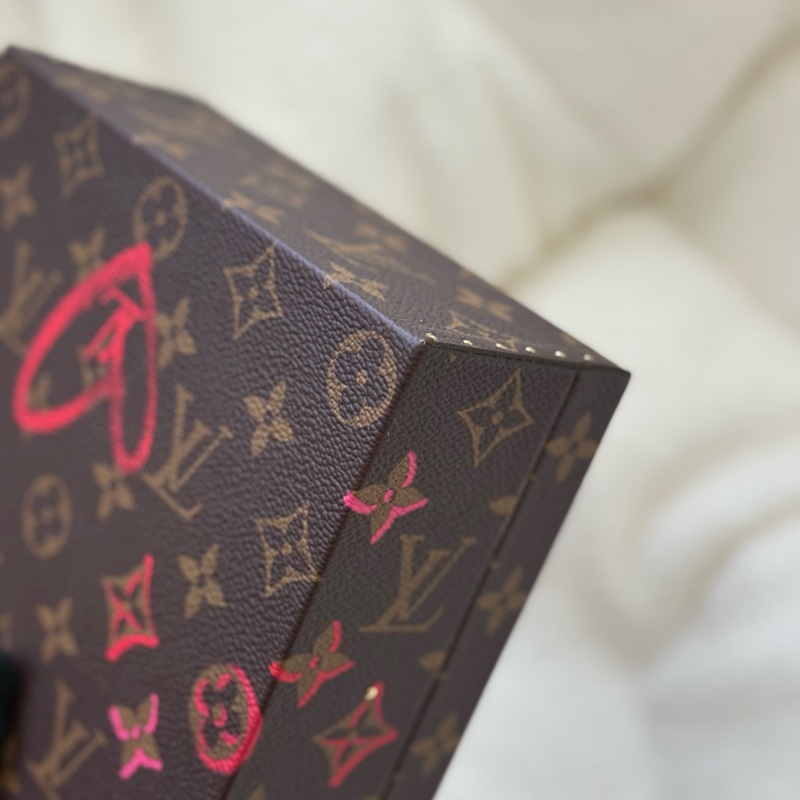 (情人節限定款💝）Lv愛心硬箱信封子母手提單肩斜背包 專櫃二十幾萬-11