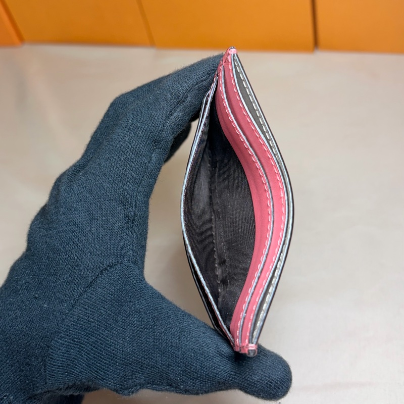 ✨近新閒置 fendi 芬迪 大logo拼色7卡卡夾-5