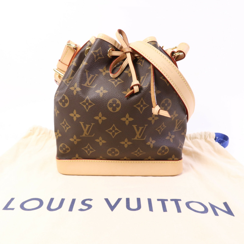 LOUIS VUITTON Monogram Noe BB金扣肩背袋-8
