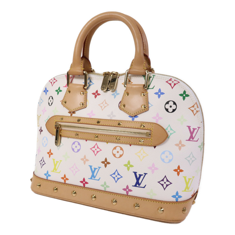LOUIS VUITTON Monogram Multicolore Alma金扣手挽袋-2