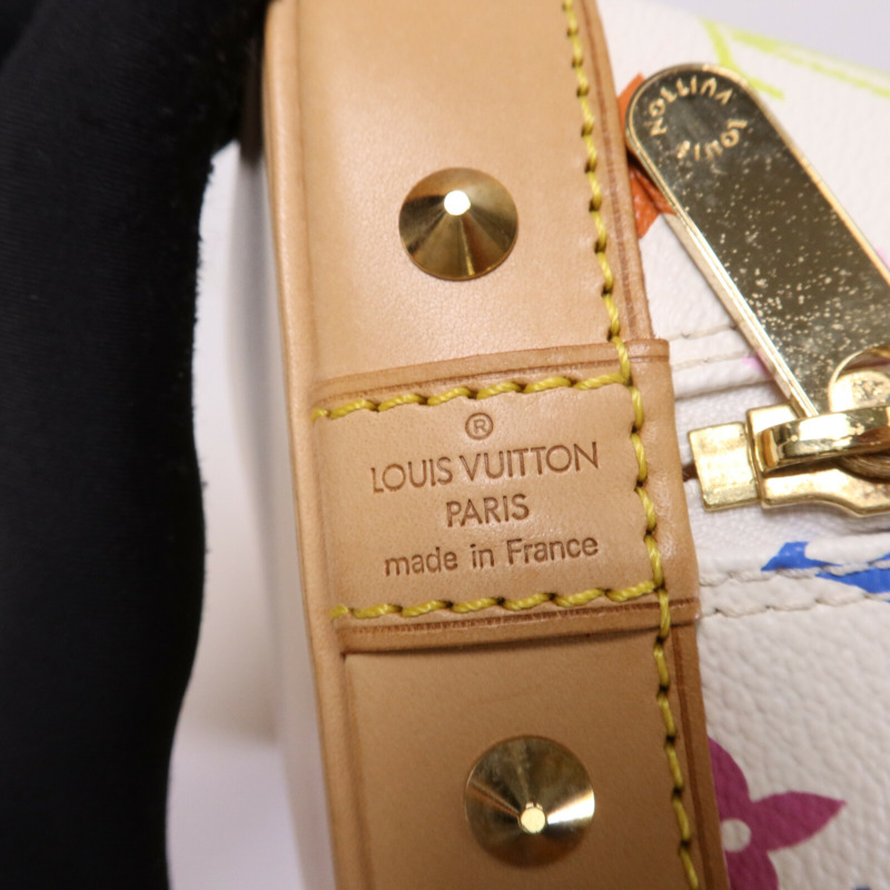 LOUIS VUITTON Monogram Multicolore Alma金扣手挽袋-5
