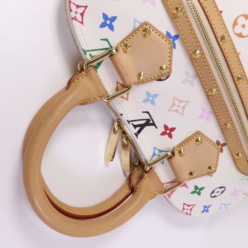 LOUIS VUITTON Monogram Multicolore Alma金扣手挽袋-8