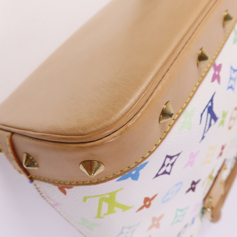 LOUIS VUITTON Monogram Multicolore Alma金扣手挽袋-12