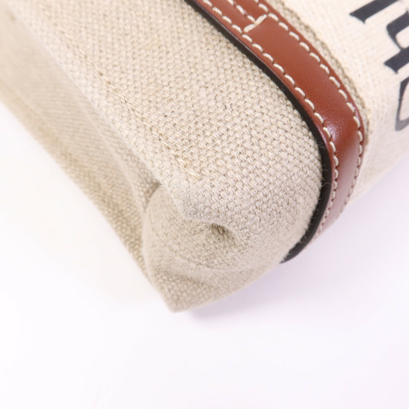 Chloe 帆布Mini Woody手挽肩背兩用袋-8