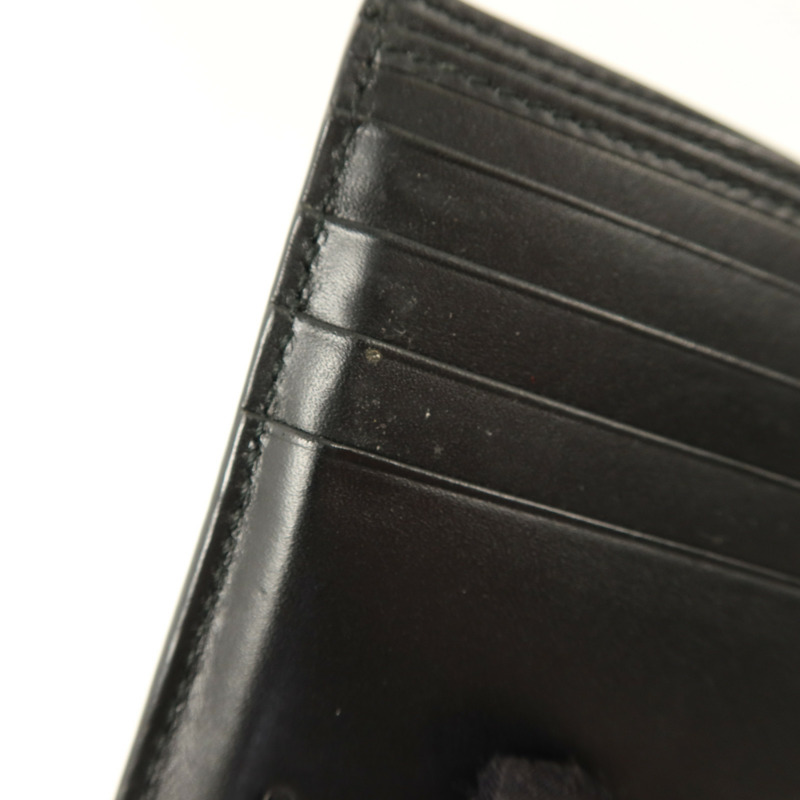 GUCCI 牛皮皮革Signature Wallet銀扣錢包-17