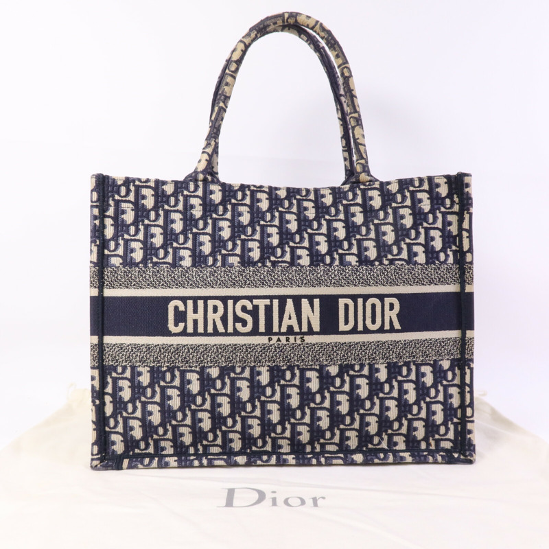 Dior 帆布Book Tote Medium手挽袋-8