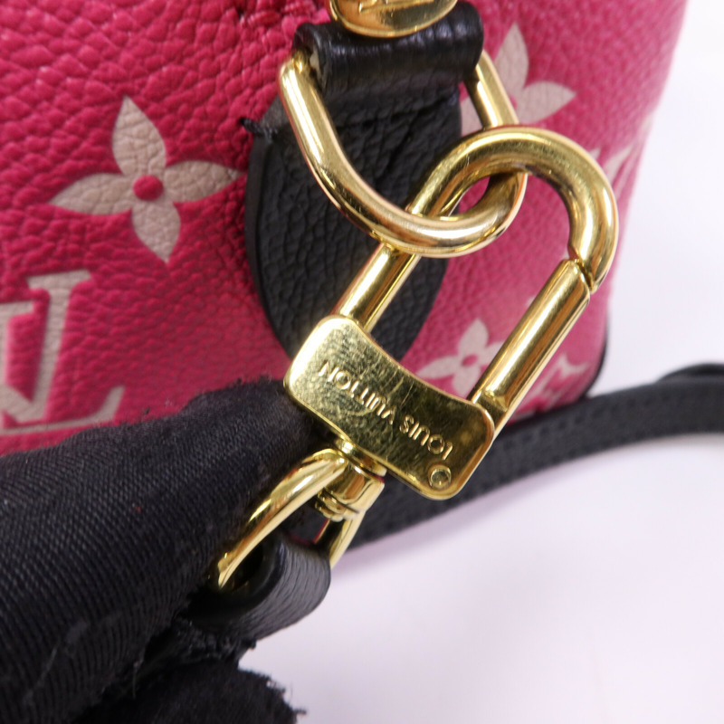 LOUIS VUITTON Monogram Empreinte Speedy Bandouliere 20金扣手挽肩背兩用袋-6