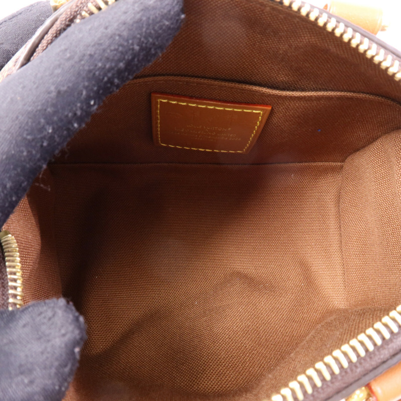 LOUIS VUITTON Damier Heritage Speedy Bandouliere 18 X The Darjeeling金扣手挽肩背兩用袋-4