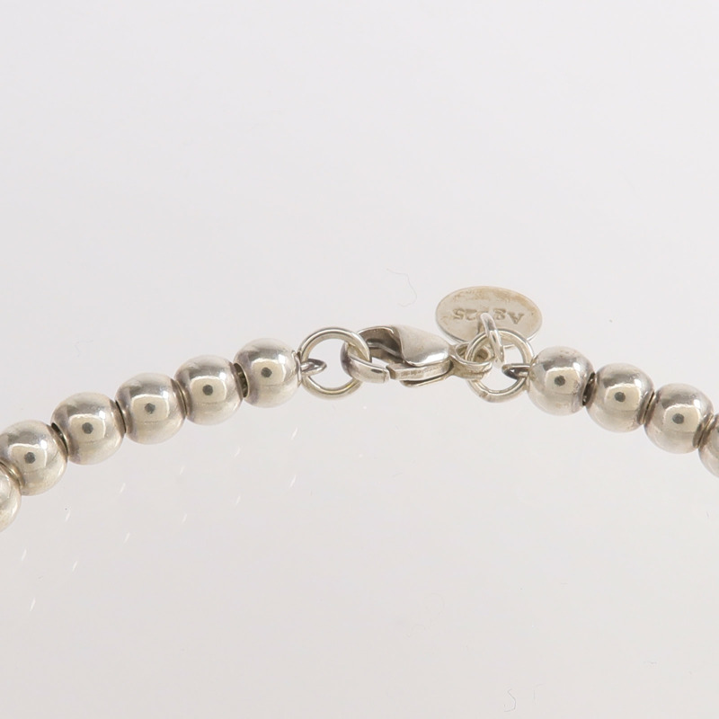 TIFFANY＆CO 925純銀Heart Tag Bead手鏈-4