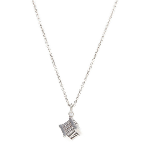 TIFFANY＆CO 925純銀Atlas Cube項鍊