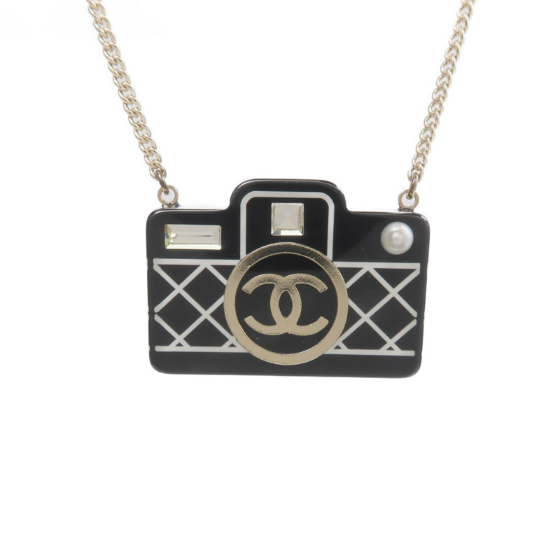 CHANEL PVC/金屬Necklace項鍊-2