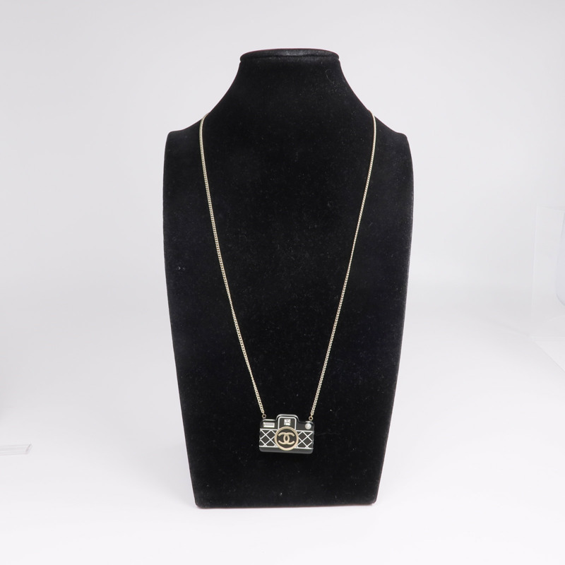 CHANEL PVC/金屬Necklace項鍊-8