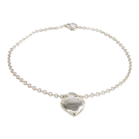 TIFFANY＆CO 925純銀Return To Tiffany Heart Bracelet手鏈
