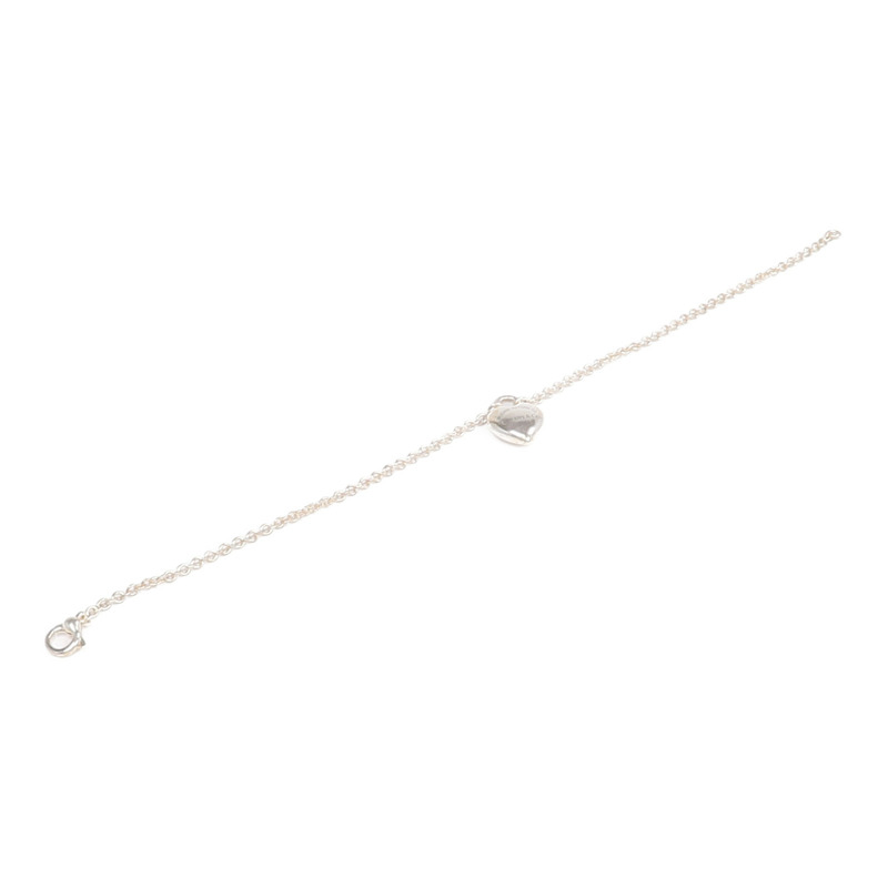 TIFFANY＆CO 925純銀Return To Tiffany Heart Bracelet手鏈-6