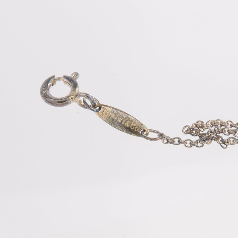 TIFFANY＆CO 925純銀Yard Turquoise Pendant項鍊-8