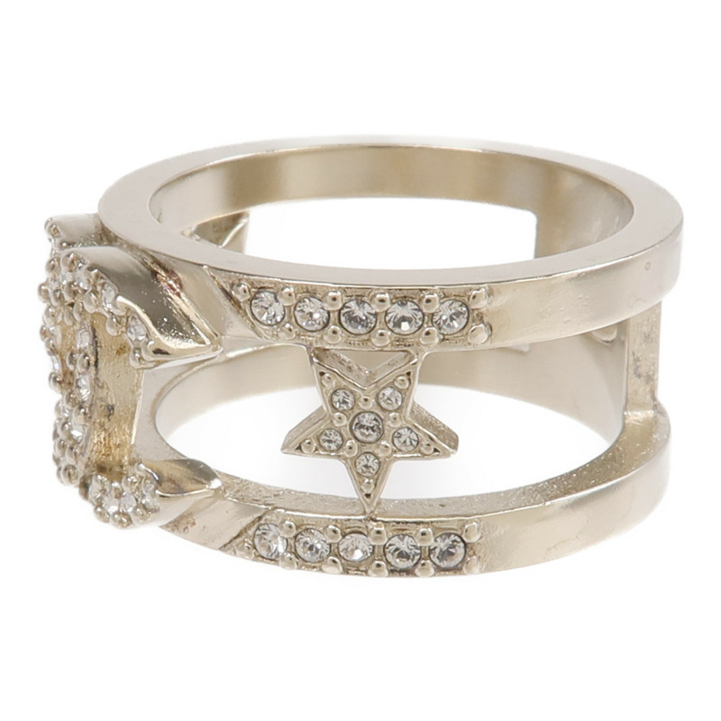 CHANEL 金屬Ring戒指US#7-2