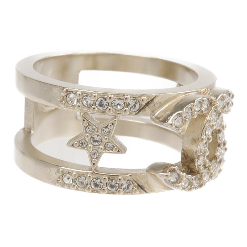 CHANEL 金屬Ring戒指US#7-3