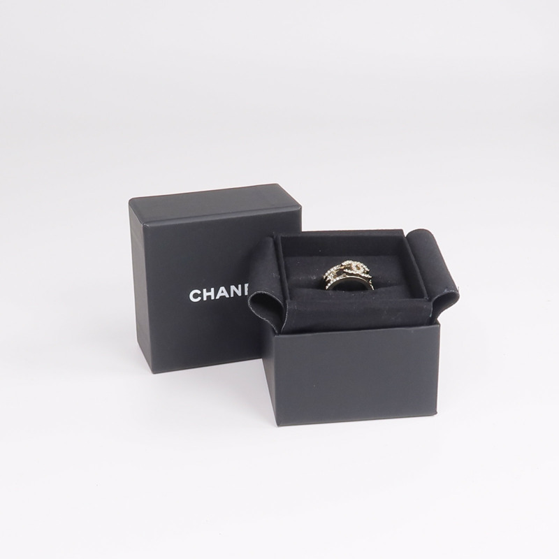 CHANEL 金屬Ring戒指US#7-7